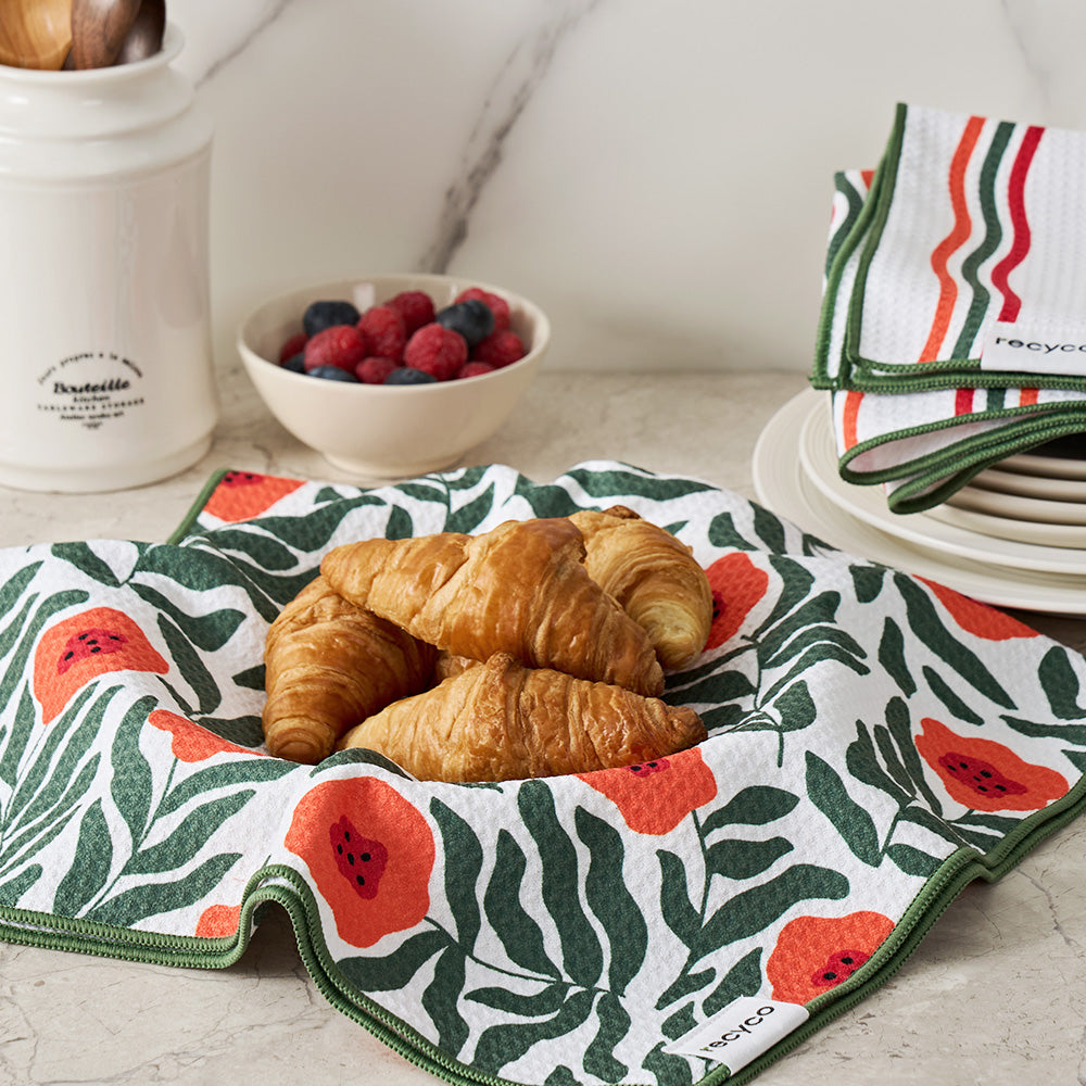 RECYCO Waffle Kitchen Towel - Thumbnail 5