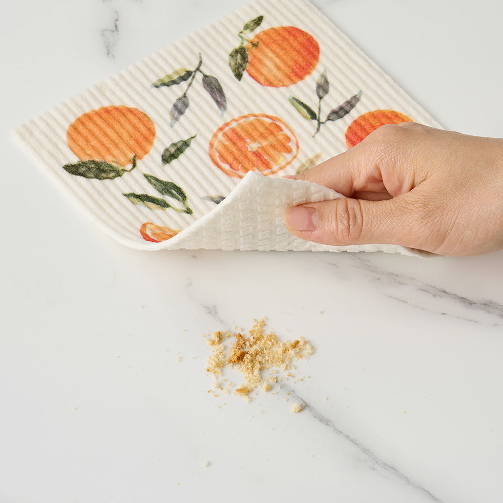 Fruitful Foliage Swedish Dish Cloth Set - Thumbnail 4