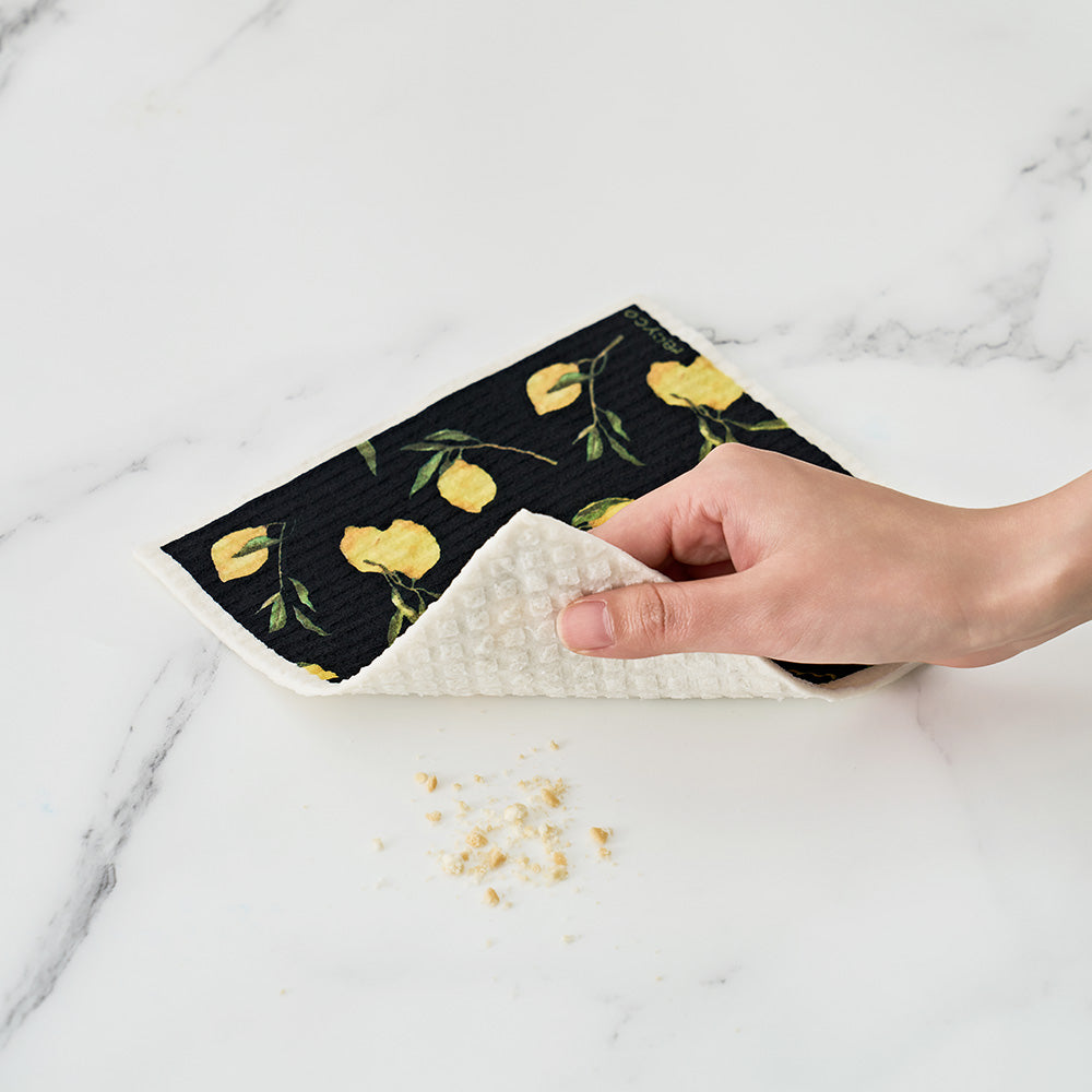 SEA CHANGE CRAFT カホン　ナチュラル　NO.3 ステッカー付 Lemon Grove Swedish Dishcloth Set - 2 Pack – Recyco Living LLC