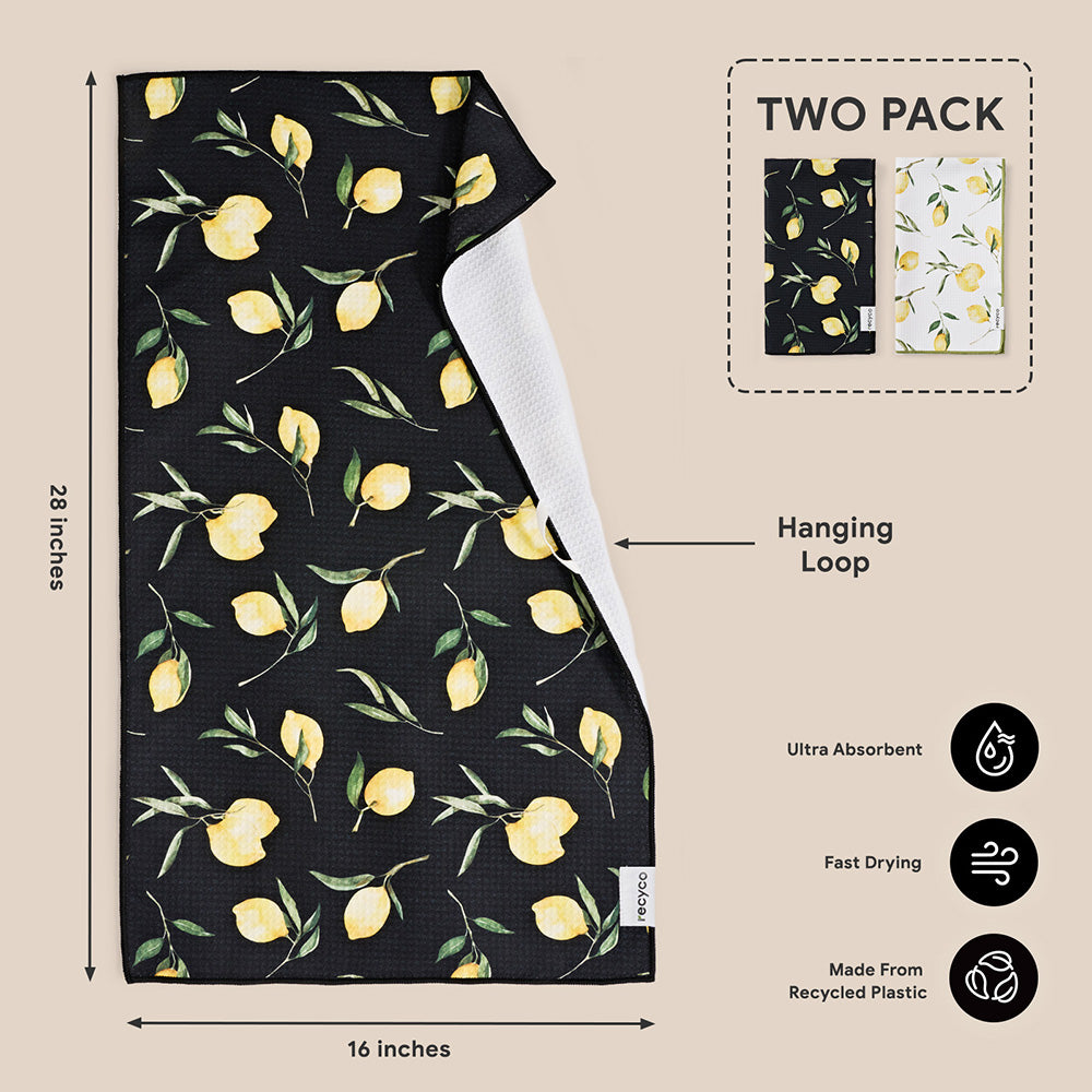 RECYCO Waffle Kitchen Towel - Thumbnail 4