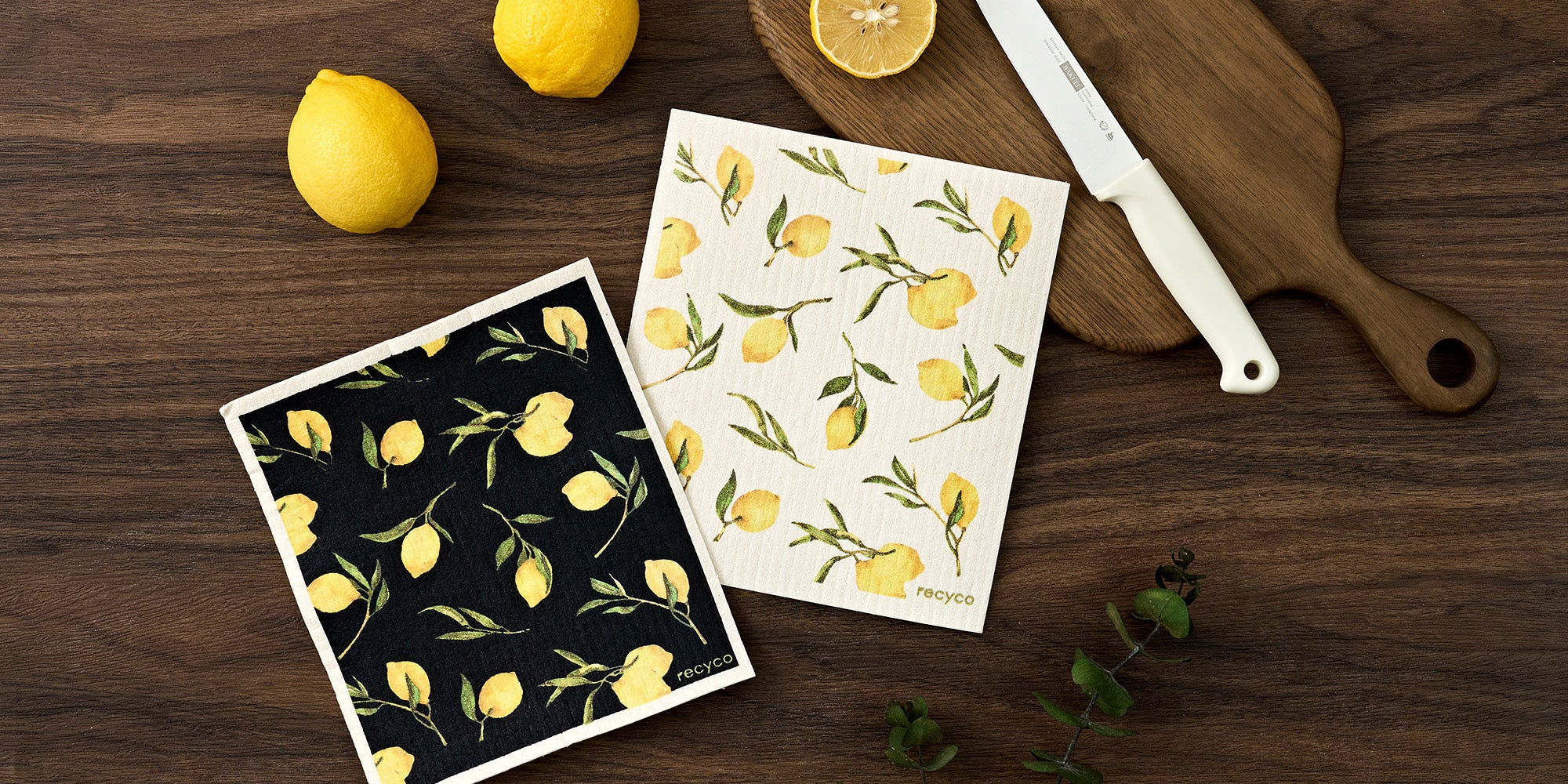 Lemon Grove Swedish Dishcloth Set - 2 Pack – Recyco Living LLC